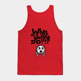 Doodle Dilemma: Funny Quote Doodle Drawing Tank Top